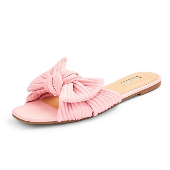 Primark Shoes - 4/$25 PRIMARK PINK BOW FLAT SANDALS